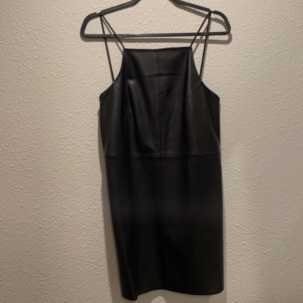 Urban Outfitters Faux Leather Mini Dress